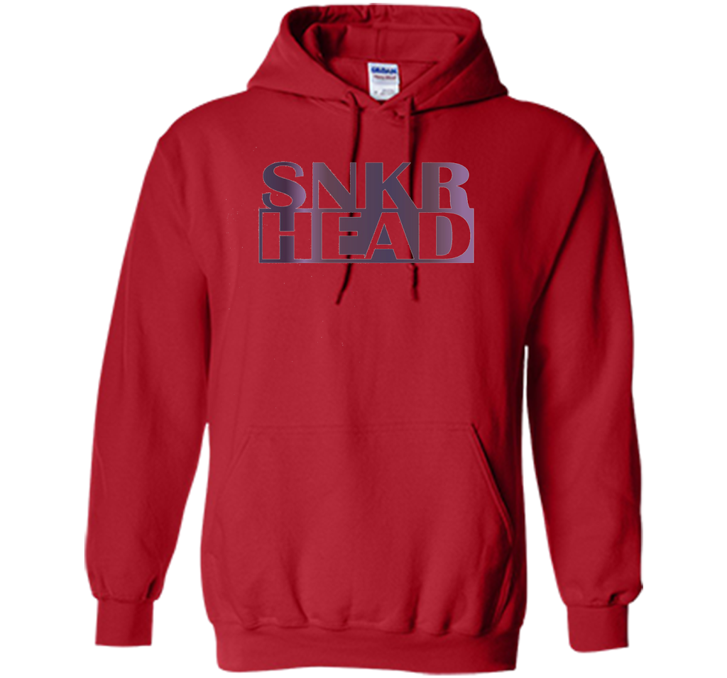 Sneaker Head Eggplant Foams T-shirt Red