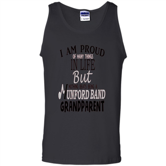Proud Grandparent T-shirt Nothing Beats Being A Grandparent Black