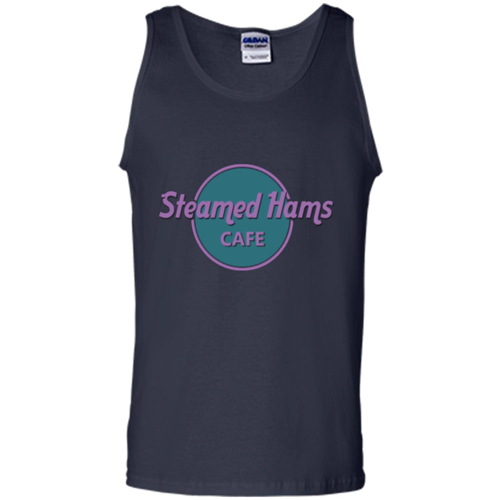 Steamed Hams Cafe T-shirt Navy