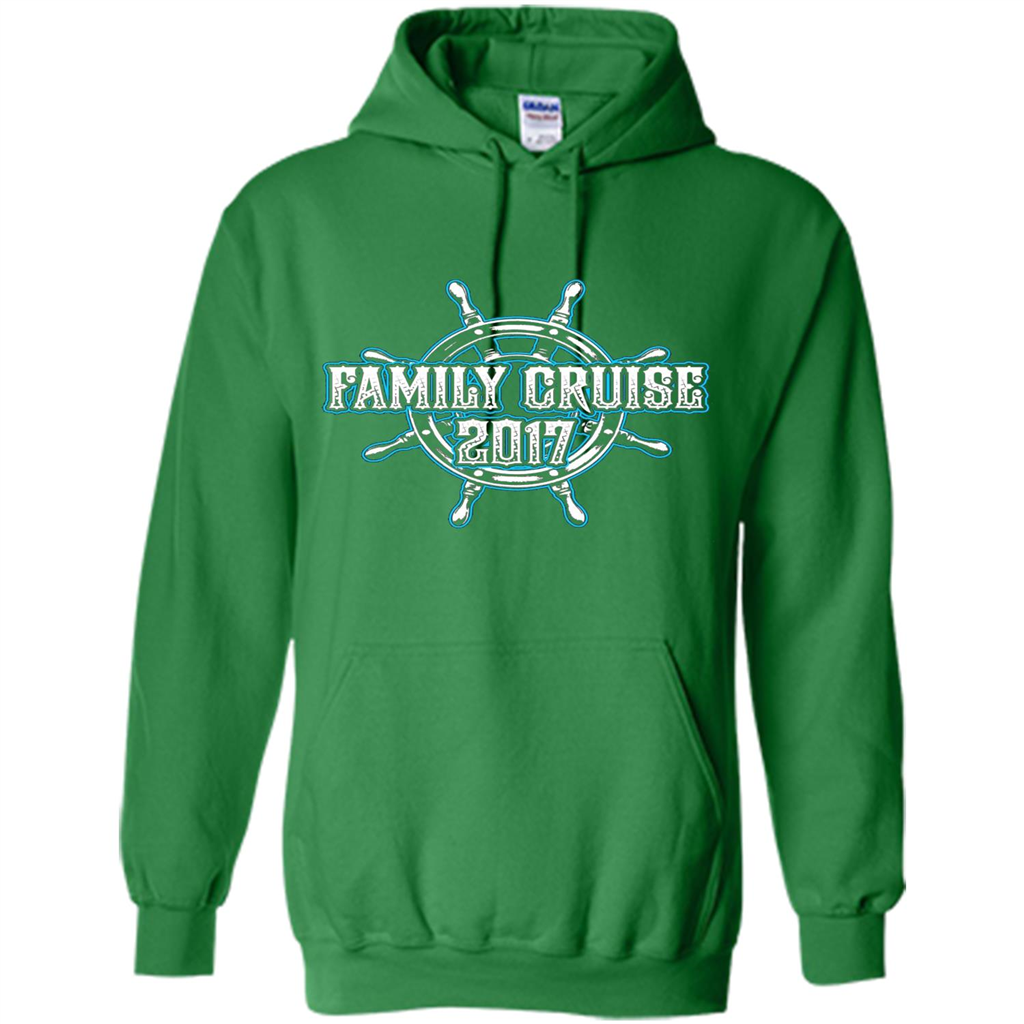 Family Cruise 2017 T-Shirt Family Vacation T-shirt Irish Green