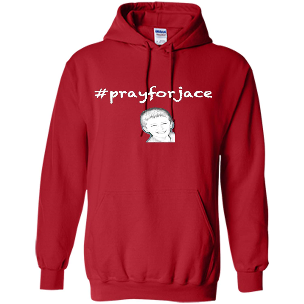 Pray for Jace T-shirt Red