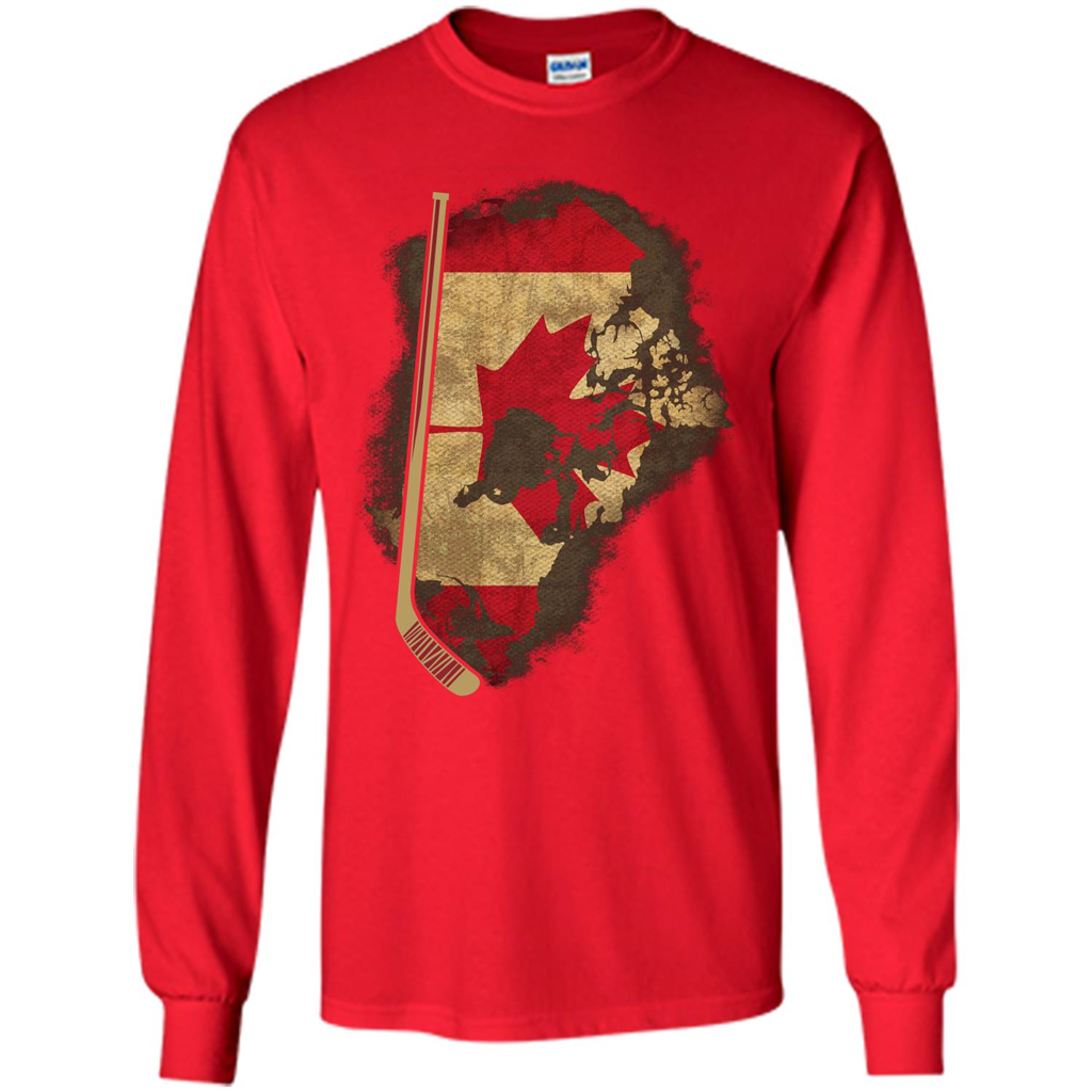 Canada Hockey T-shirt Red