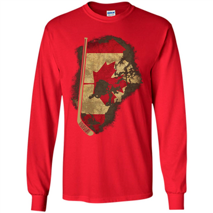 Canada Hockey T-shirt Red