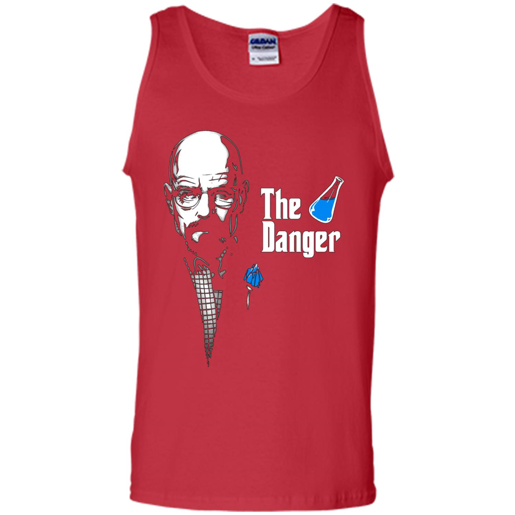 Movies T-shirt The Godfather Of Danger Red