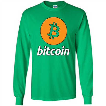 Bitcoin Logo Cryptocurrency BTC T-shirt Irish Green