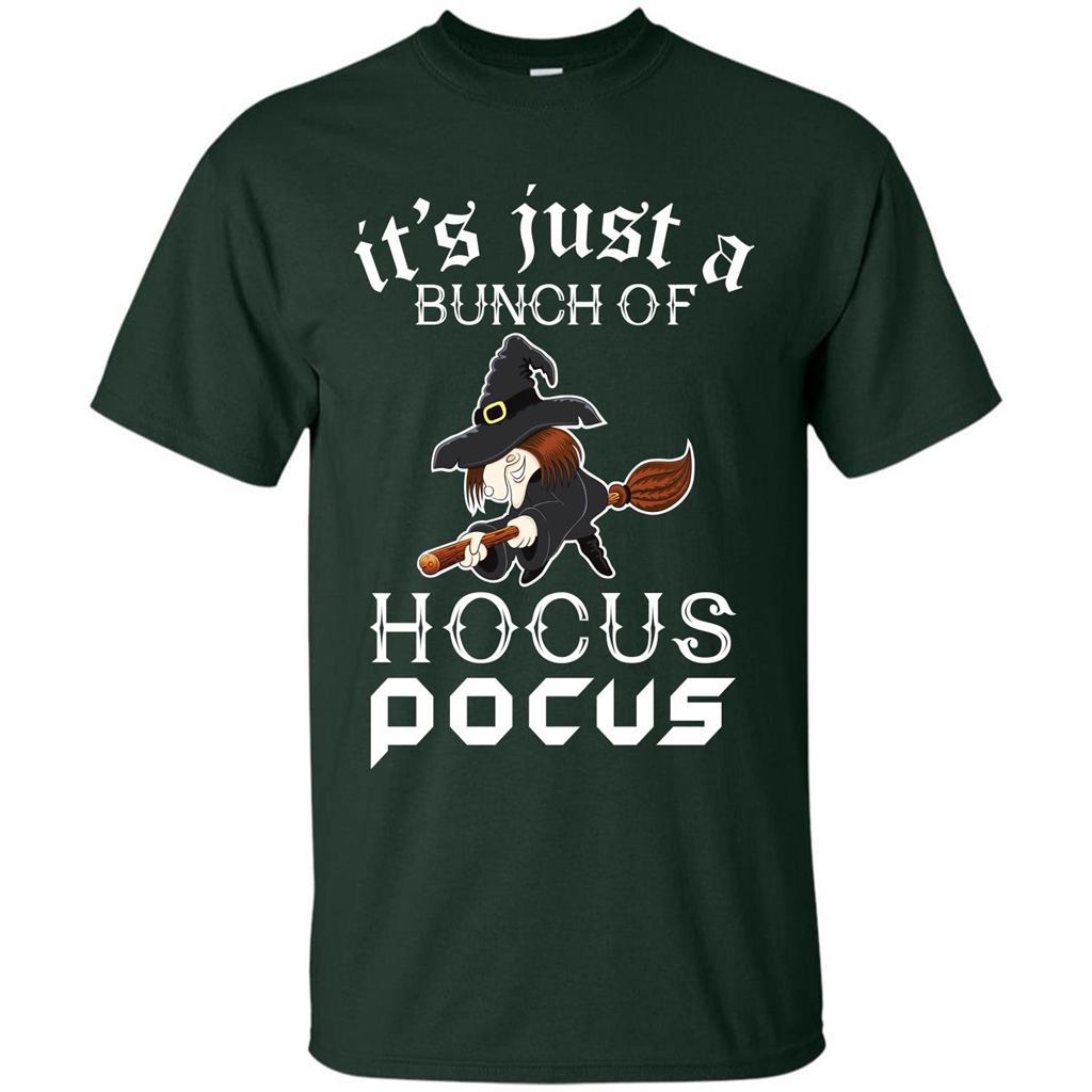 Movie T-shirt It’s Just A Bunch Of Hocus Pocus Forest Green