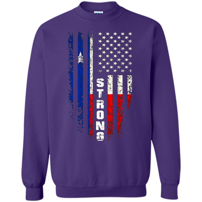 Texas Strong T-shirt Hurricane Harvey 2017 T-shirt Purple
