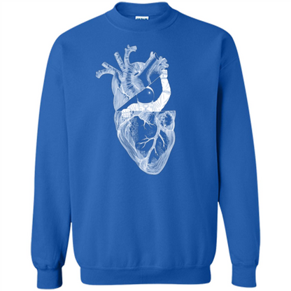My Space T-shirt Heart T-shirt Royal