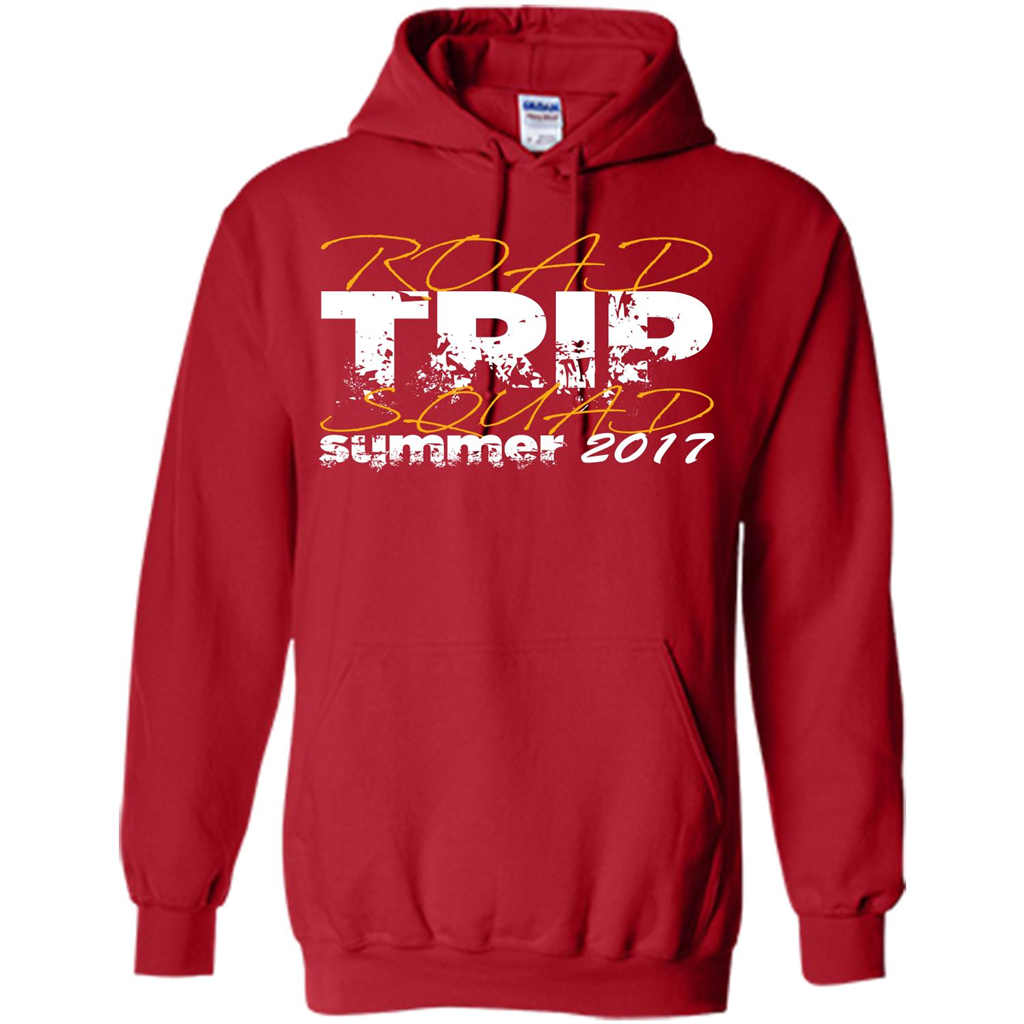 Summer T-shirt Road Trip Squad Summer 2017 Red