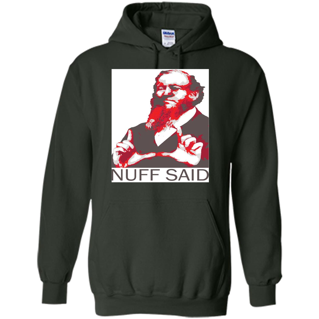 True Fan T-shirt Nuff Said Forest Green