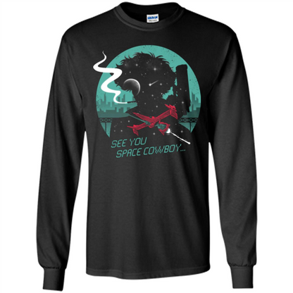 Space Cowboy T-shirt See You Space Cowboy Black