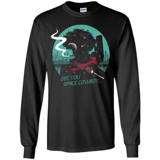 Space Cowboy T-shirt See You Space Cowboy Black