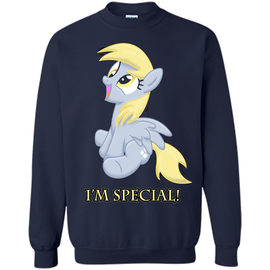 Cartoon Character T-shirt I'm special Navy