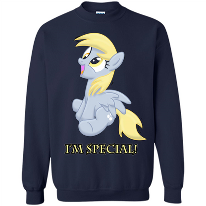 Cartoon Character T-shirt I'm special Navy