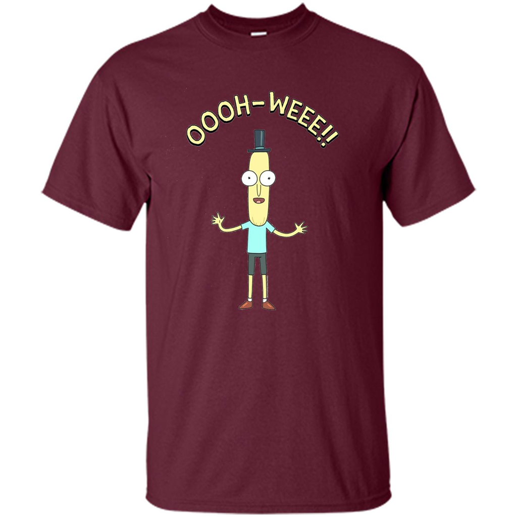 TV Series T-shirt Mr Poopy Butthole Oooh Weee!! Maroon