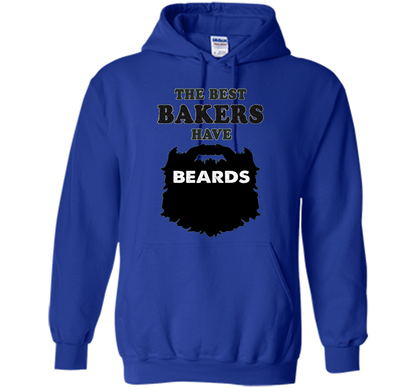 Baker T-shirt The Best Bakers Have Beards T-shirt Royal