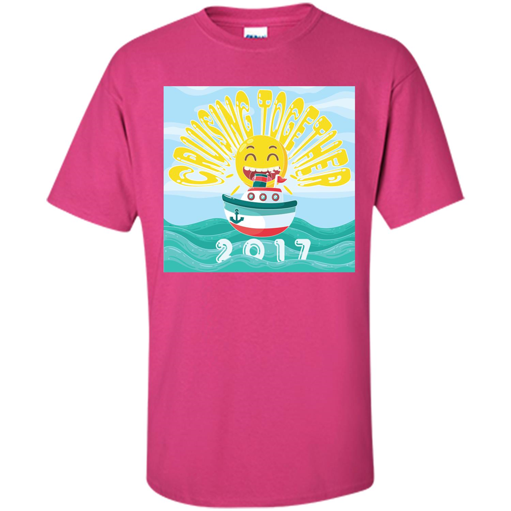 Cruising Together T-shirt Heliconia