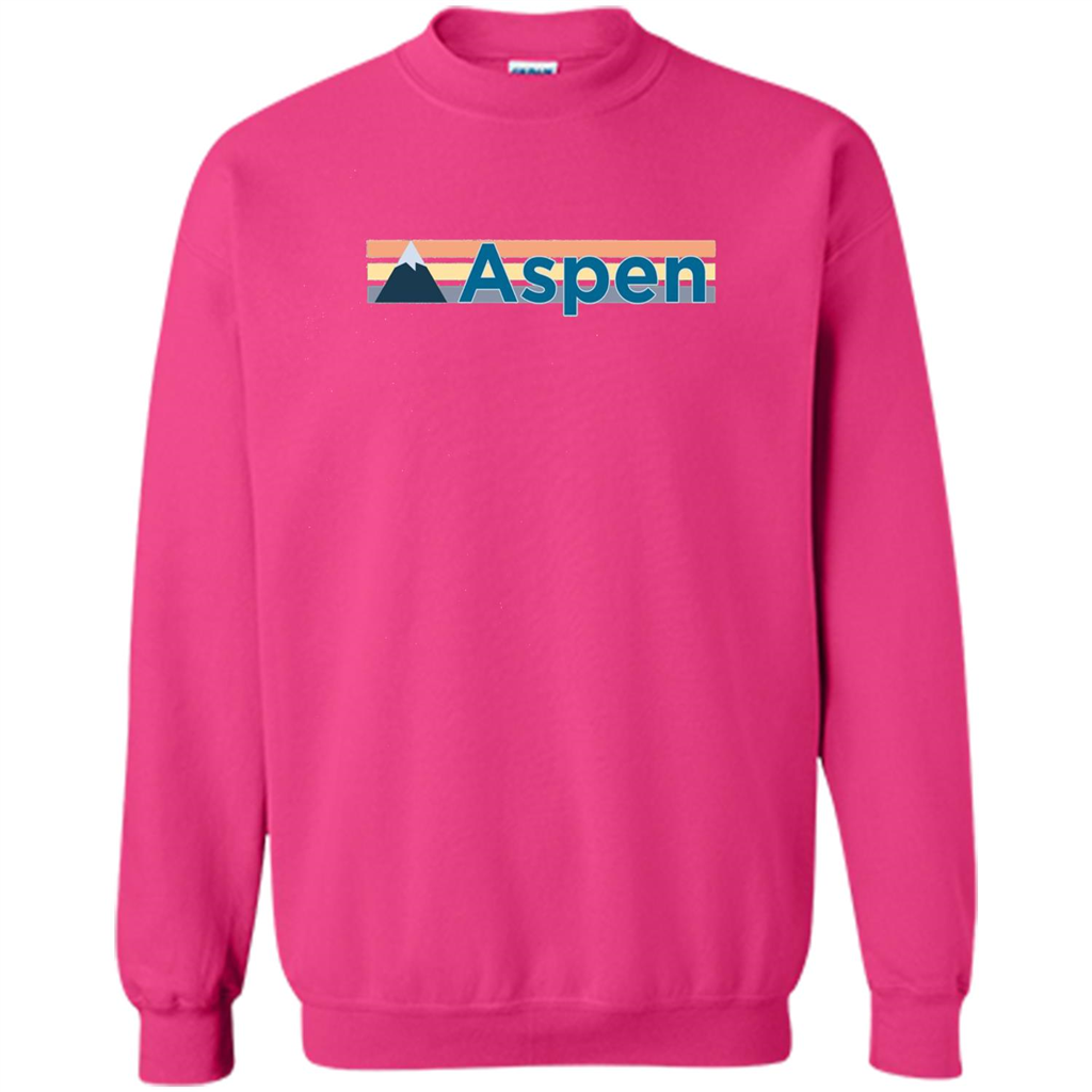 Aspen Retro Mountain T-shirt
