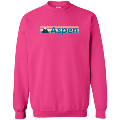 Aspen Retro Mountain T-shirt