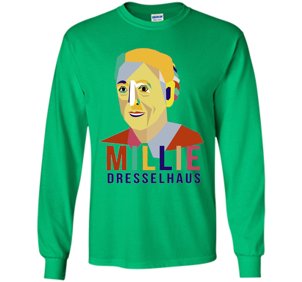 Mildred Dresselhaus The Queen Of Carbon T-shirt Irish Green