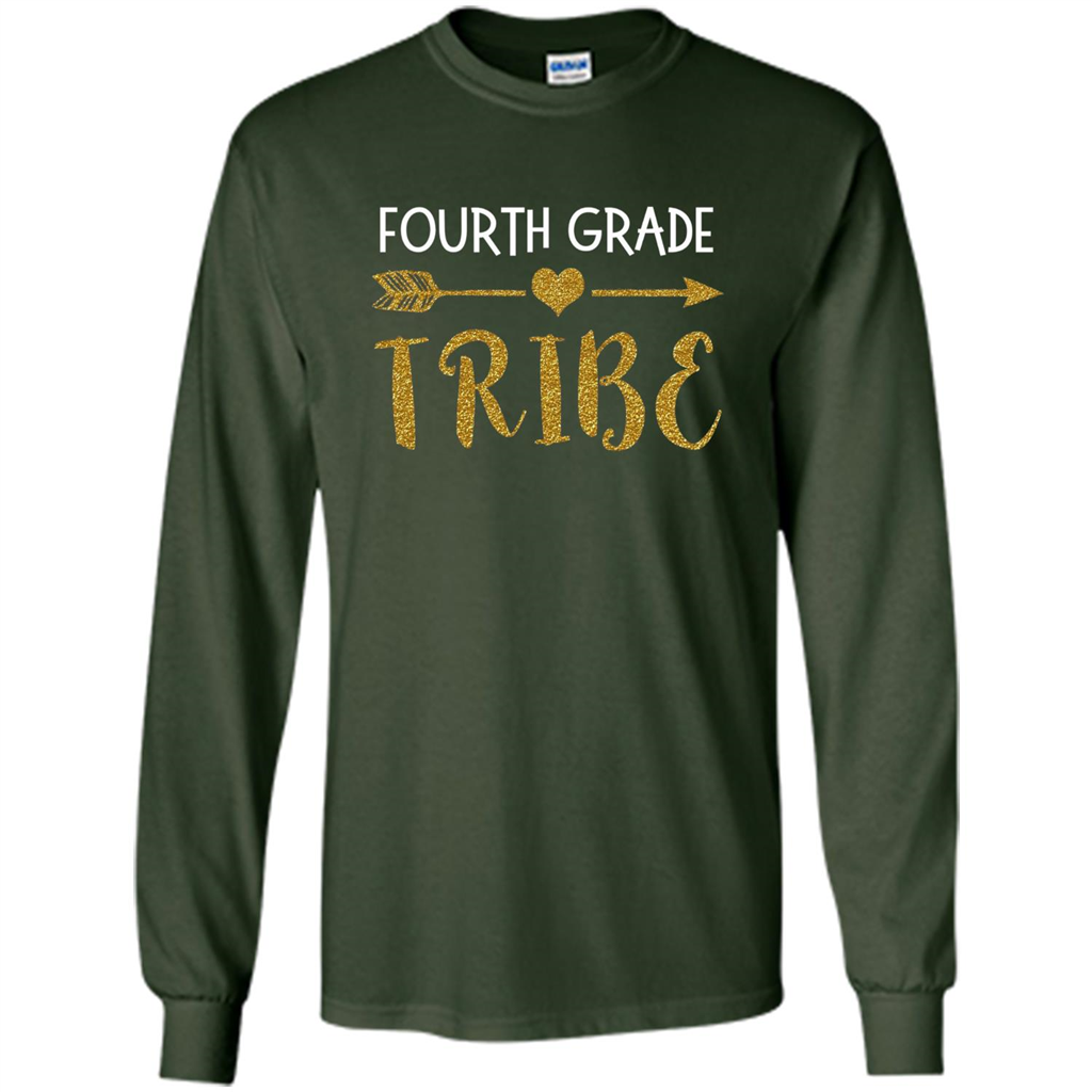 Fourth Grade Tribe T-shirt Forest Green