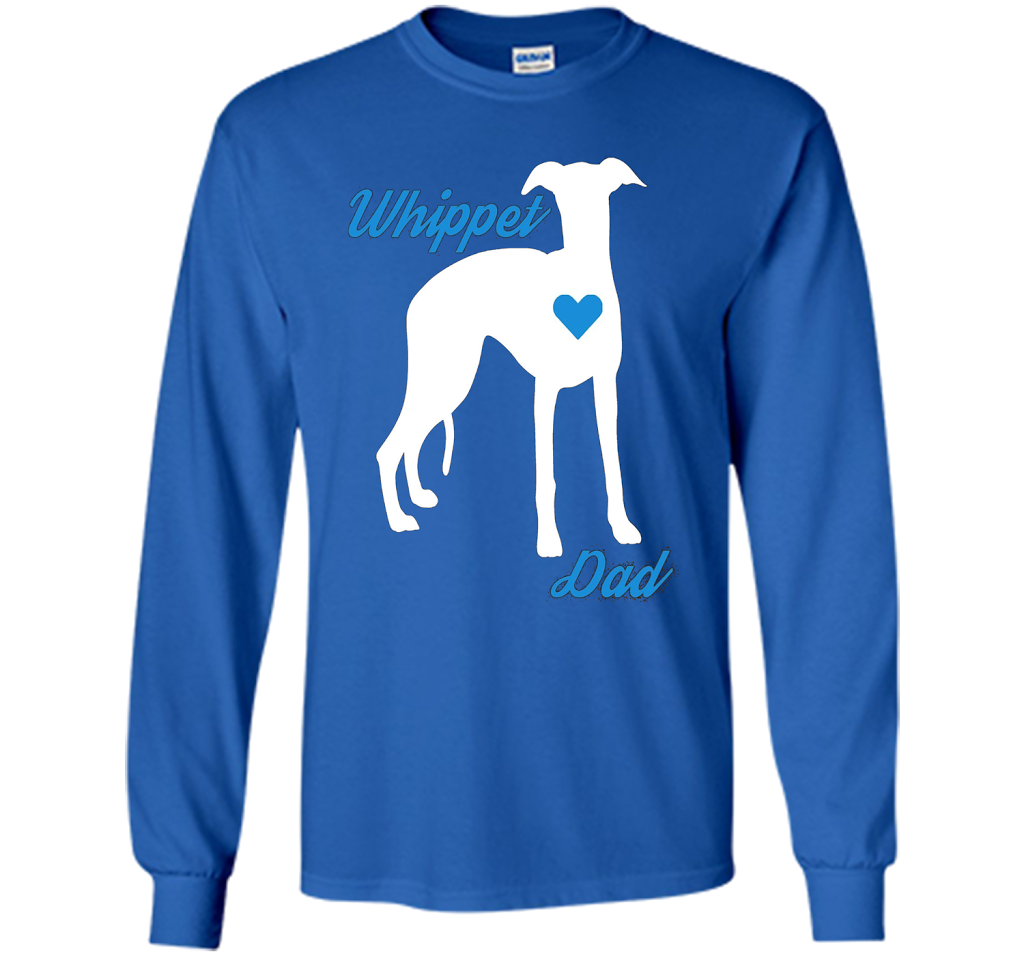 Mens Whippet Dad - Father's Day T-Shirt For Dog Lovers t-shirt Royal