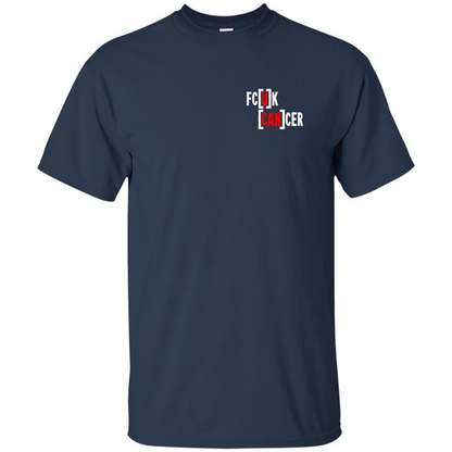 Cancer U CAN Inspiration T-shirt Navy