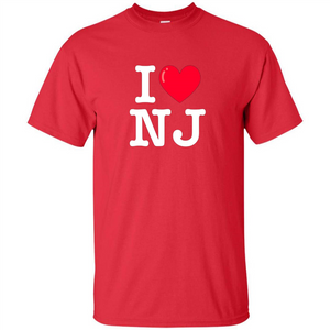 I Heart NJ T-Shirt I Love NJ