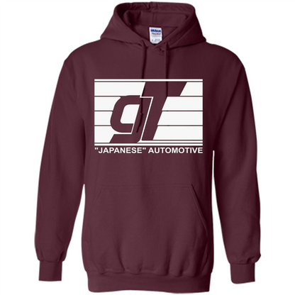 G.T Mechanics T-shirt Japanese Automotive Maroon