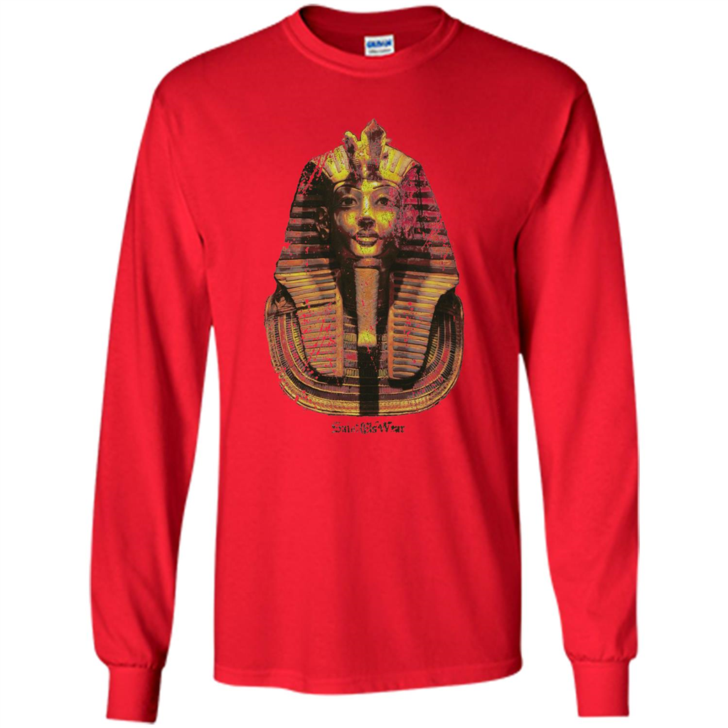 Distressed Pharoah T-shirt Red