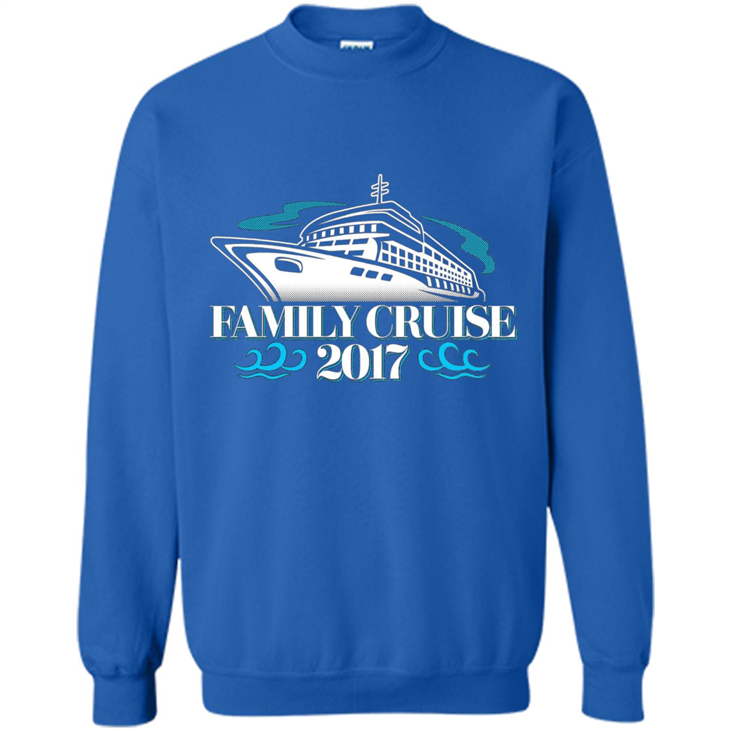 Family Cruise 2017 Vacation T-shirt Royal