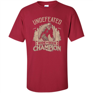 Undefeated Hide Seek Champion T-shirt