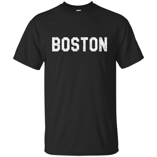 Boston T-Shirt Love Boston Black