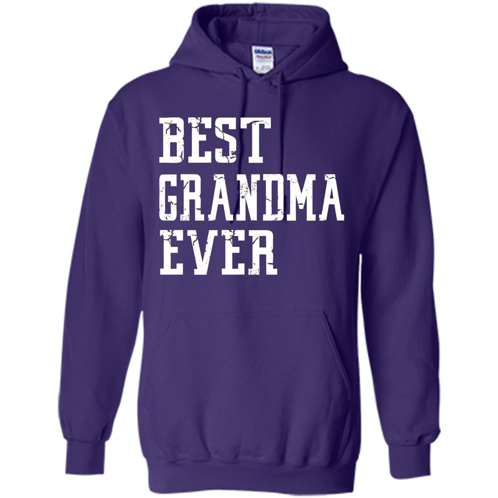 Best Grandma Ever T-Shirt - Grandparents Day T-shirt Purple