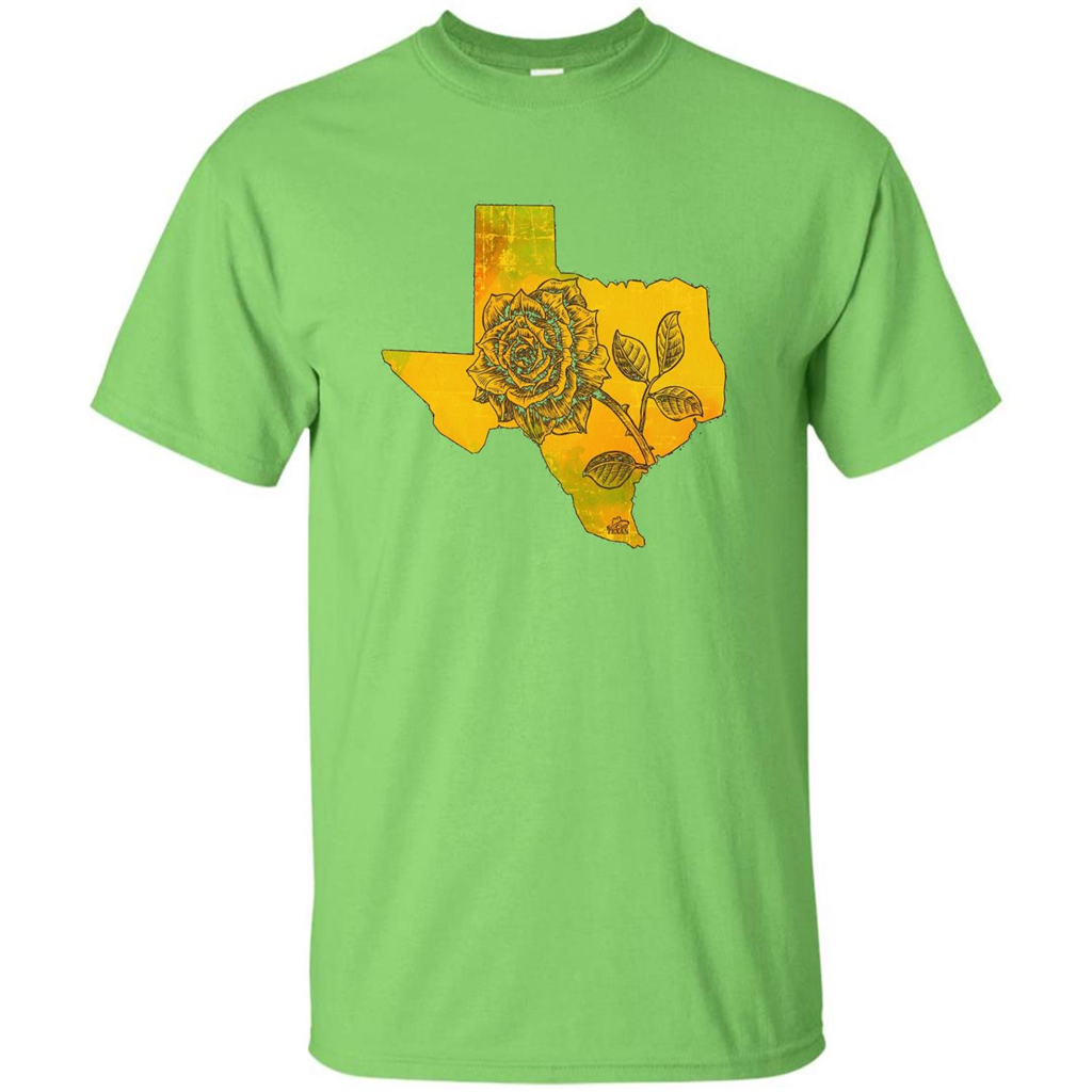 Yellow Rose Of Texas T-Shirt Lime