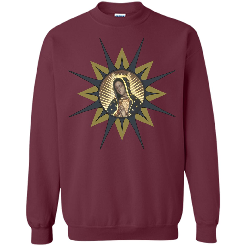 Virgen de Guadalupe T-shirt Maroon