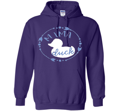 Women's Mama Duck TShirt, Mama Duck Plaid Shirt, Matching Fa shirt Purple