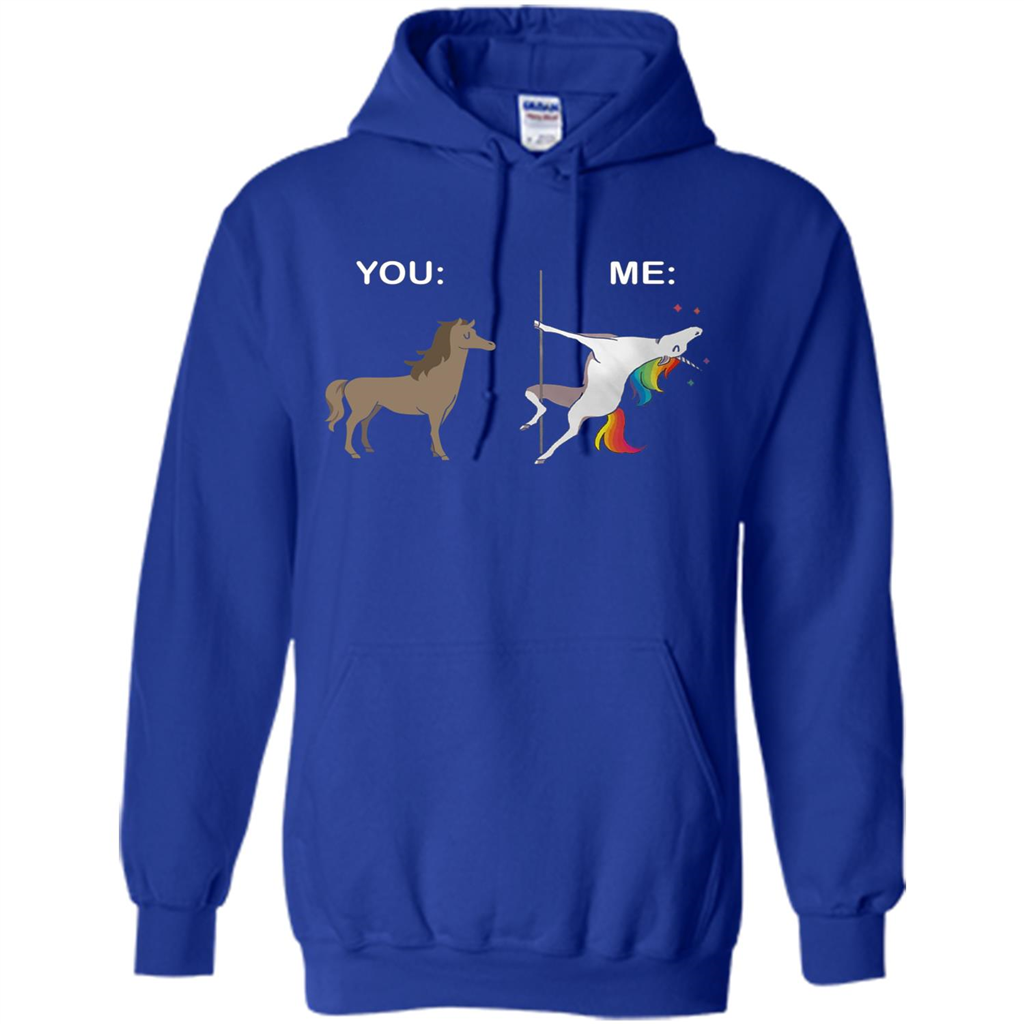 Cute Unicorn You And Me T-shirt Royal