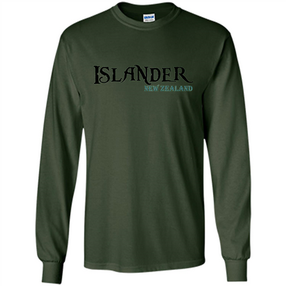 Islander New Zealand T-shirt Forest Green