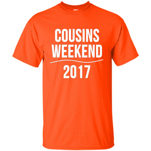 Family T-shirt Cousins Weekend 2017