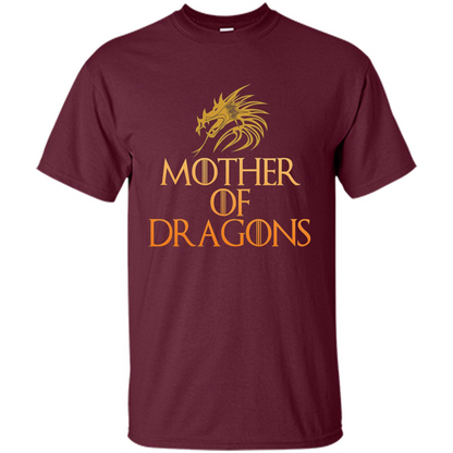 Mother Of Dragons T-Shirt Maroon
