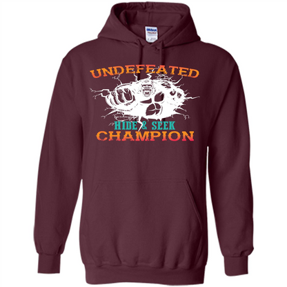 Undefeated Hide and Seek Champion T-shirt Maroon