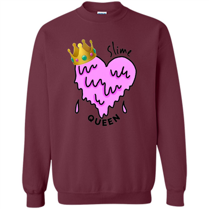 Slime Queen Heart T-Shirt Maroon