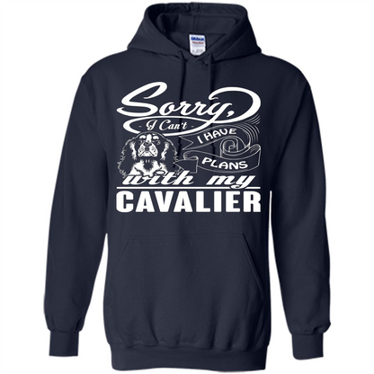 I Have Plans With My Cavalier T-shirt Navy