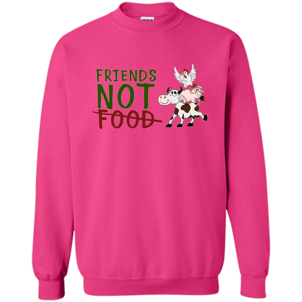 Friends Not Food T-Shirt Heliconia