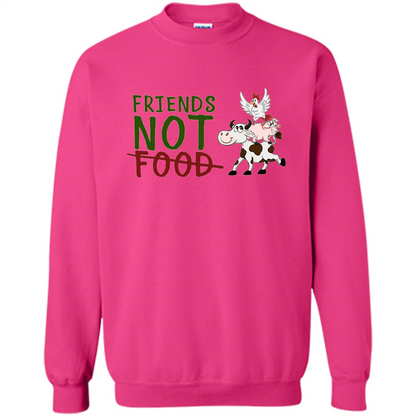 Friends Not Food T-Shirt Heliconia