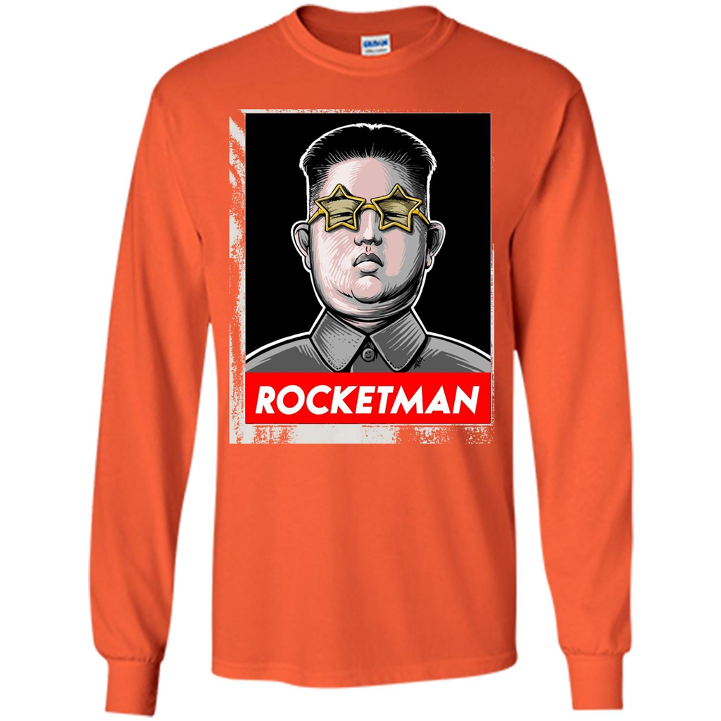 Trump Rocket Man Kim Jong Un North Korea T-shirt