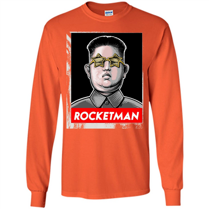 Trump Rocket Man Kim Jong Un North Korea T-shirt