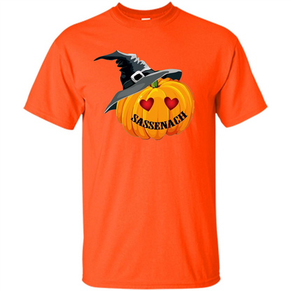 Sassenach Pumpkin Halloween T-shirt Orange