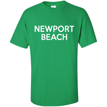 Newport Beach - California T-shirt Irish Green